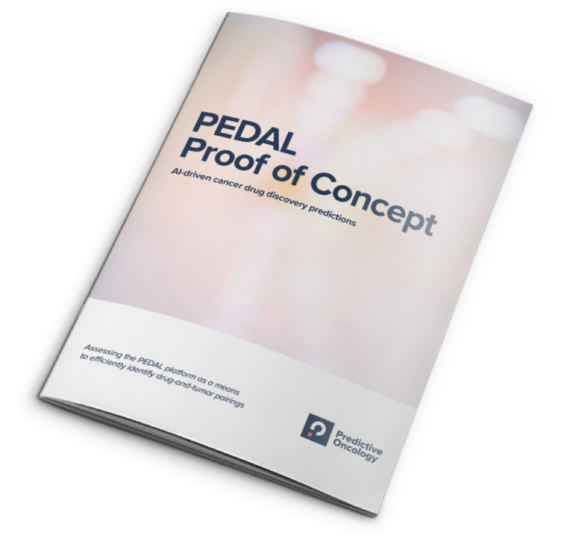 Predictive-Oncology-PeDAL-Proof-of-Concept-Advanced-Look-cover-mockup